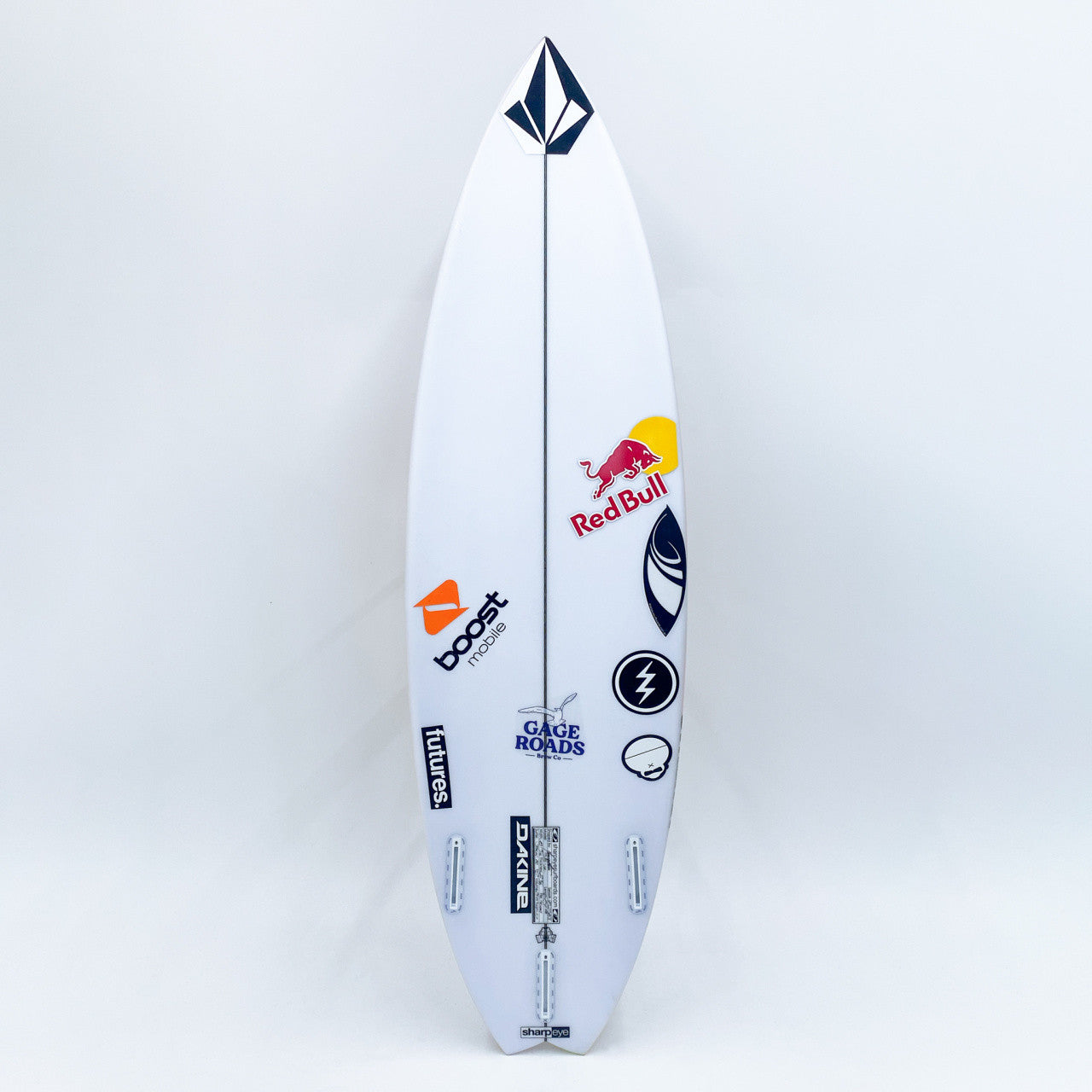Synergy 5'11"1/2 x 18 15/16" X  2 5/8" - 29.55L, Swallow, 3x  Futures Fin Boxes, PU [New] - ID:952586